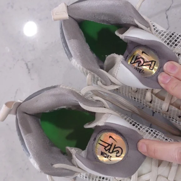 Men's Nike Air Zoom GT Jump "White Summit" Size 9 Medium - Picture 4 of 16